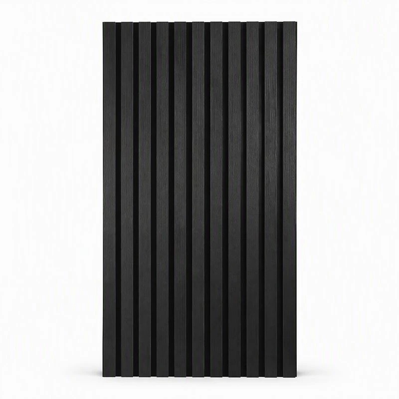 Slat Wall Panel Black